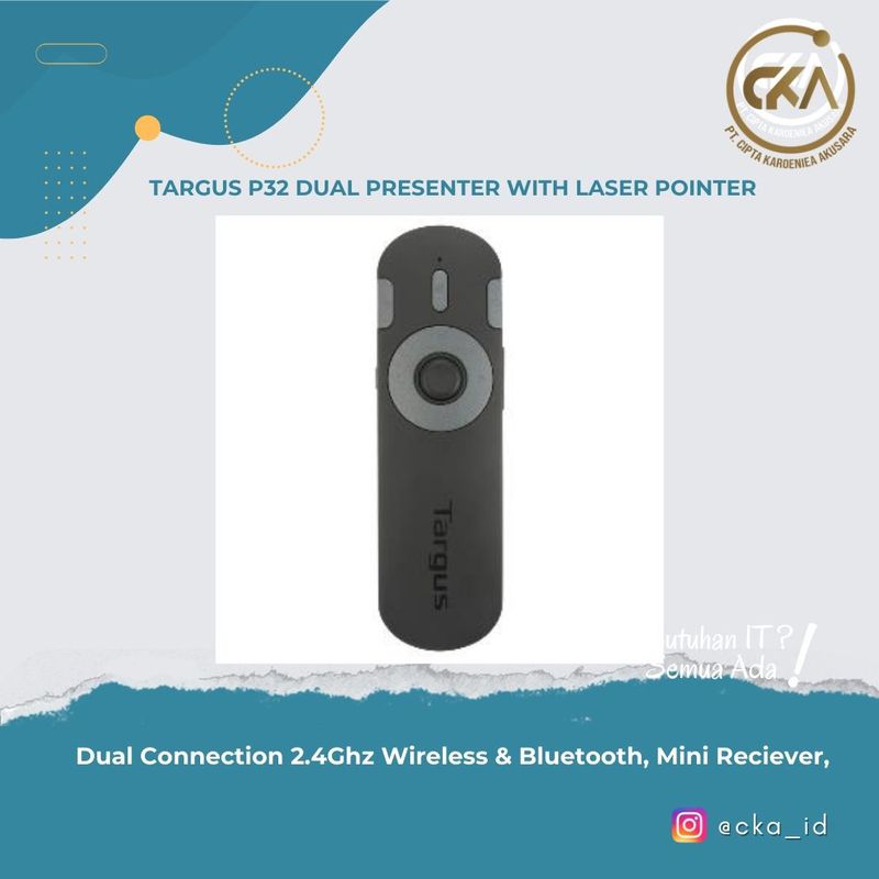 TARGUS P32 DUAL PRESENTER WITH LASER POINTER