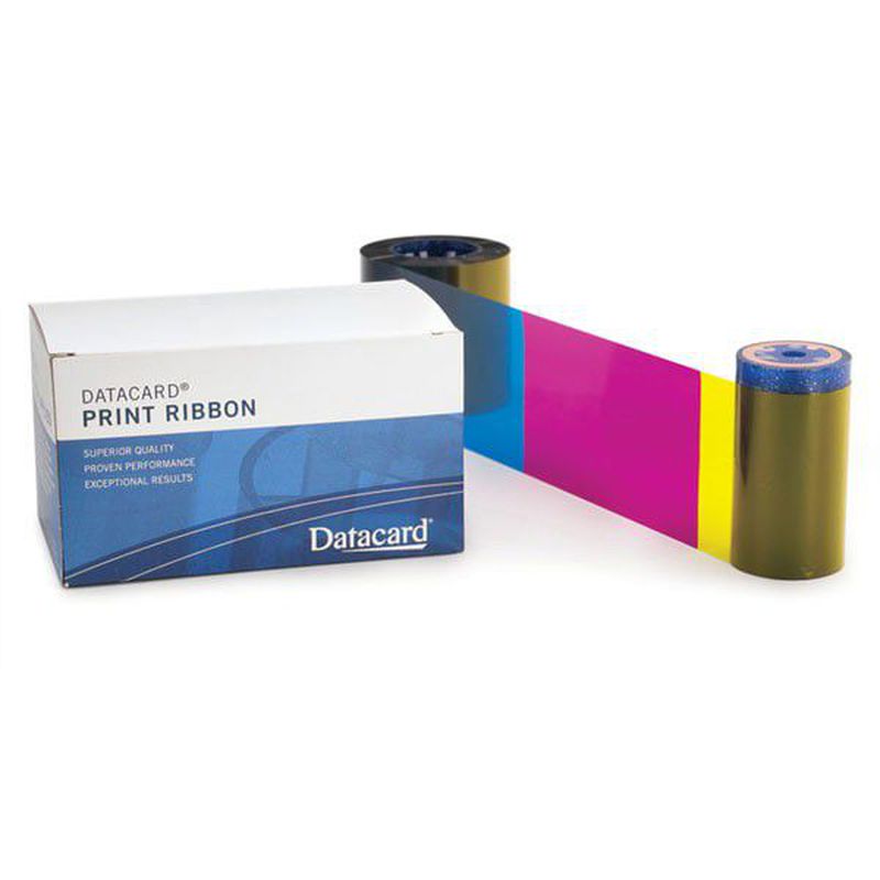 Ribbon Color Datacard SD307 YMCKT 250 Image