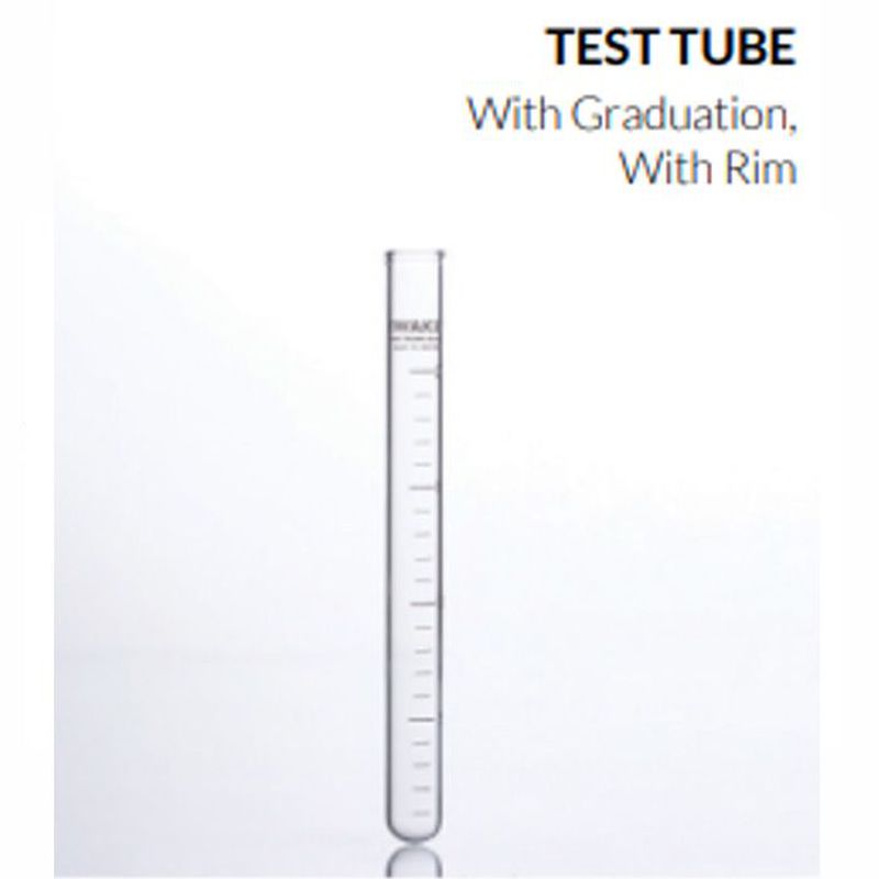 Iwaki Test Tube With Rim With Graduation 20 ml - 9802TST20