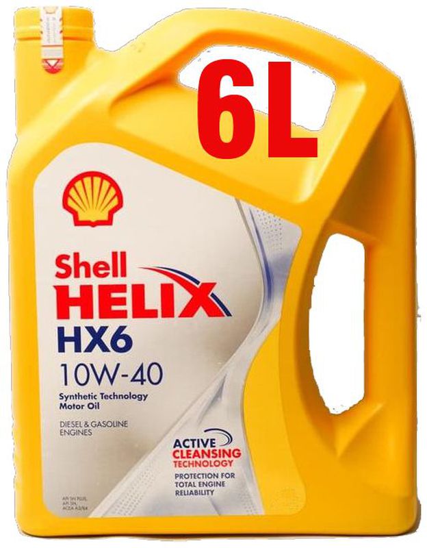 Olie Shell HX6 - 6 Liter
