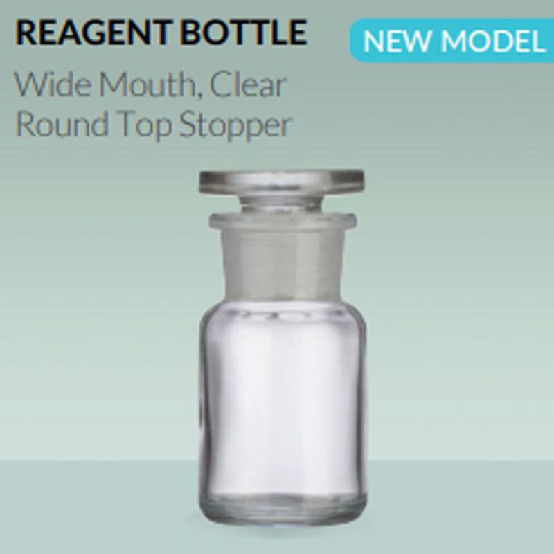 Normax Reagent bottle Wide Mouth clear 250 ml new model - 41 185 361