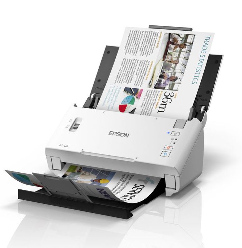Epson WorkForce DS-410 A4 Duplex Sheet-fed Document Scanner