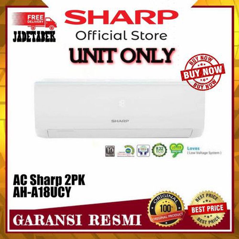 SHARP 2 PK Turbo Cool Series AH-A18UCY + Arklik
