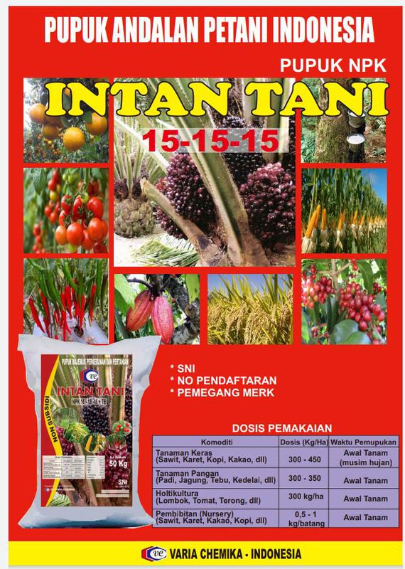 NPK INTAN TANI 15-15-15