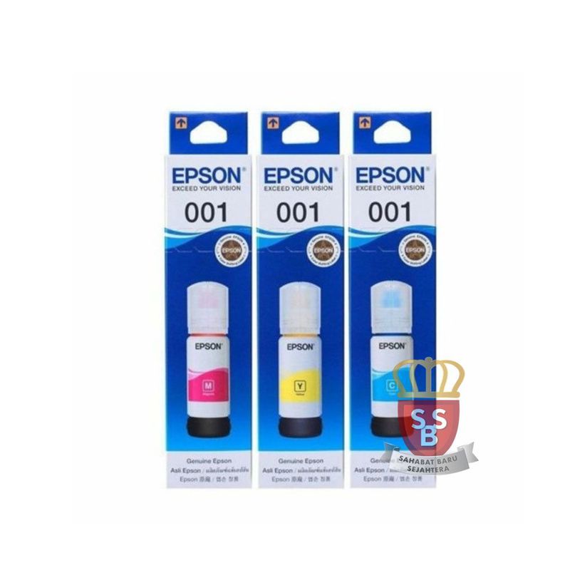 TINTA PRINTER 001 WARNA 70 ML - Kuning