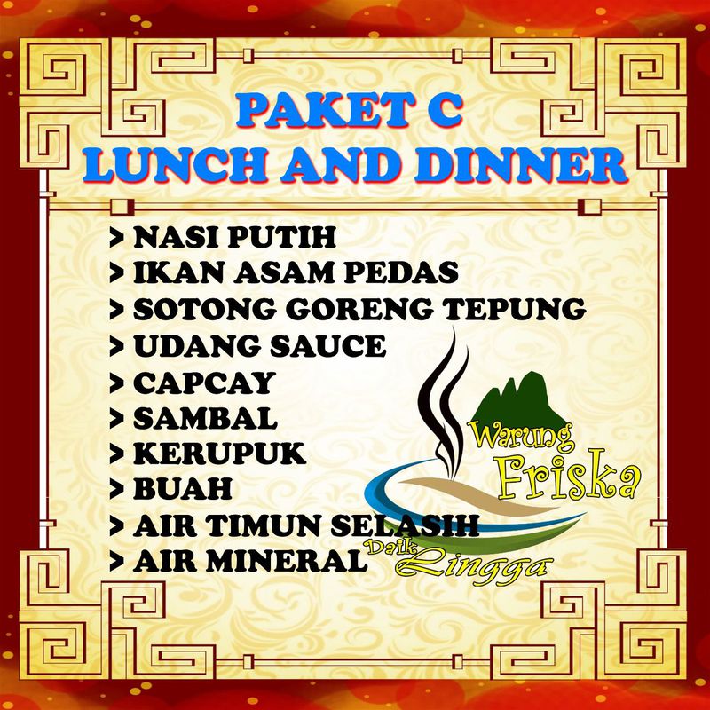PAKET (LUNCH N DINNER)