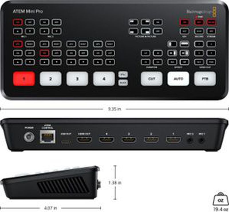 Black Magic Atem mini pro HDMI