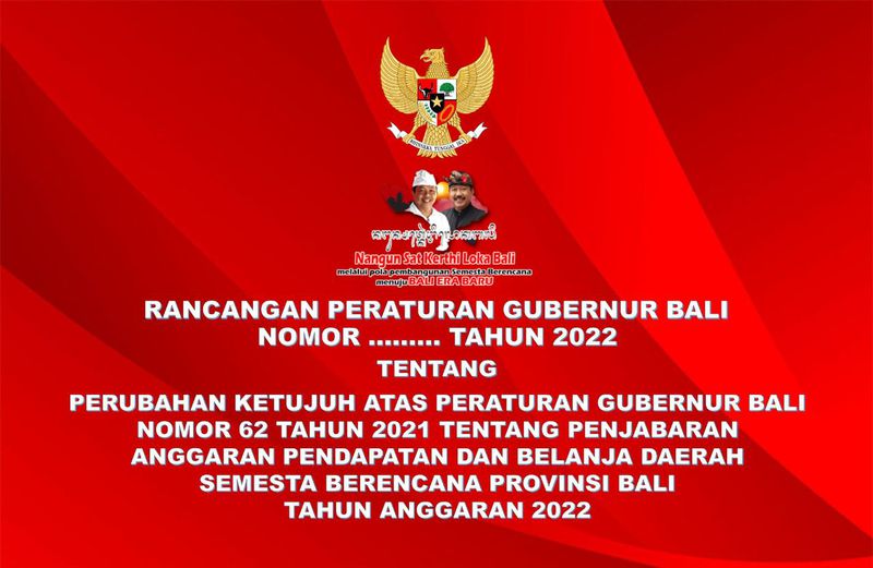 Buku Rancangan Pergub Penjabaran 2023