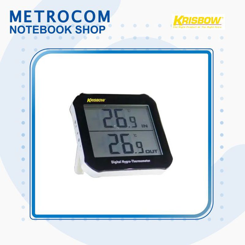 Thermometer Ruangan KRISBOW HYGROMETER