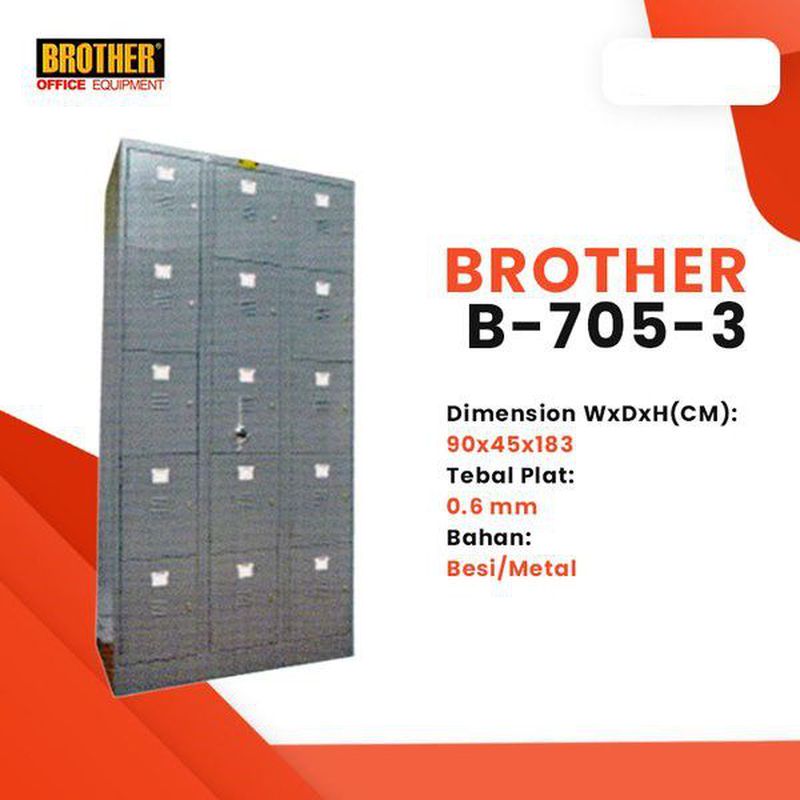 Loker Brother B-705-3