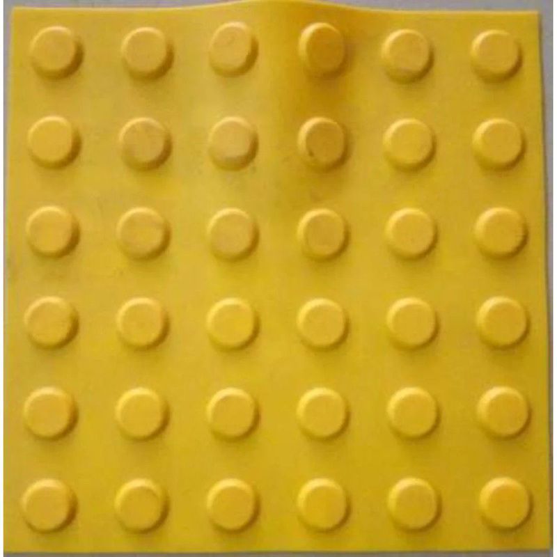 BLIND ROAD SIDEWALK SAFETY RUBBER