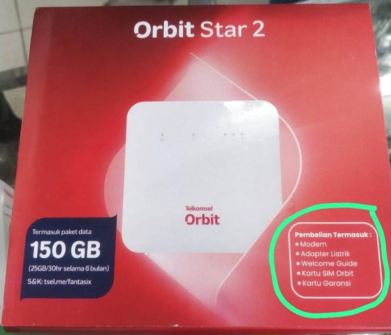 Modem orbit star 2