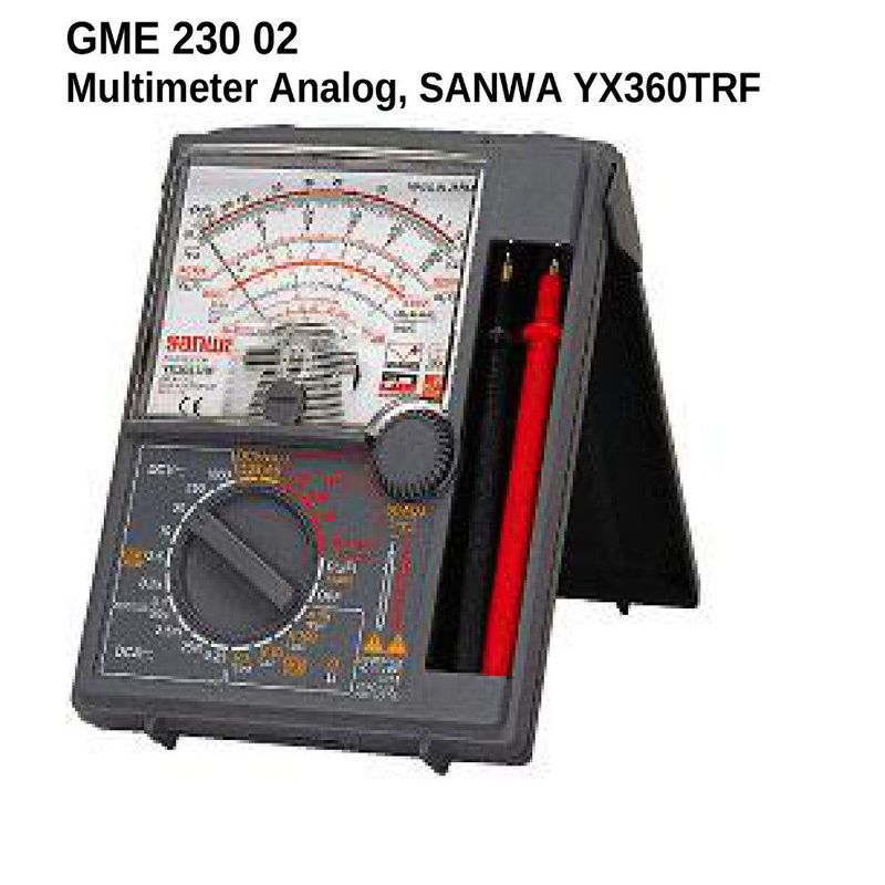 Multimeter Analog, SANWA YX360TRF GME 230 02