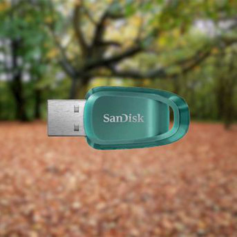SanDisk Ultra Eco 256Go Clé USB 3.2 de transfert élevées jusqu'à 100 Mo/s 619659