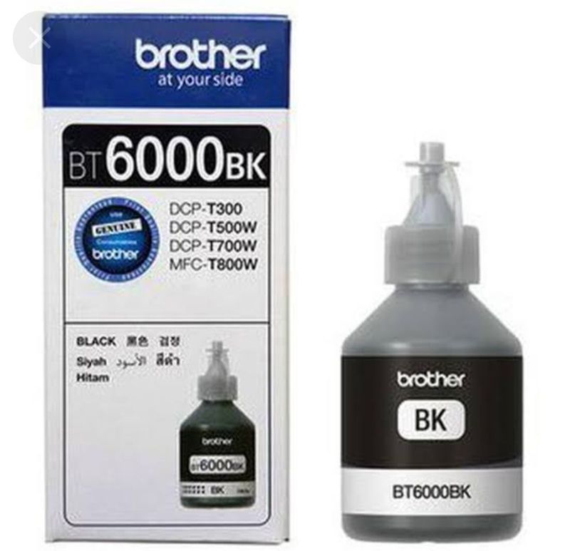 TINTA BROTHER BT 6000 BK WARNA