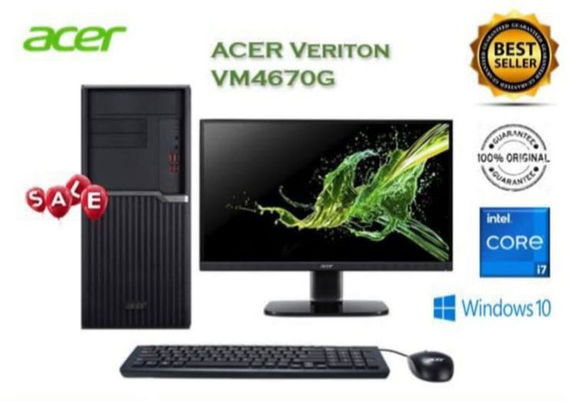 Acer Veriton Acer I7 10700 ACER Veriton X4670G SFF Core I7-10700