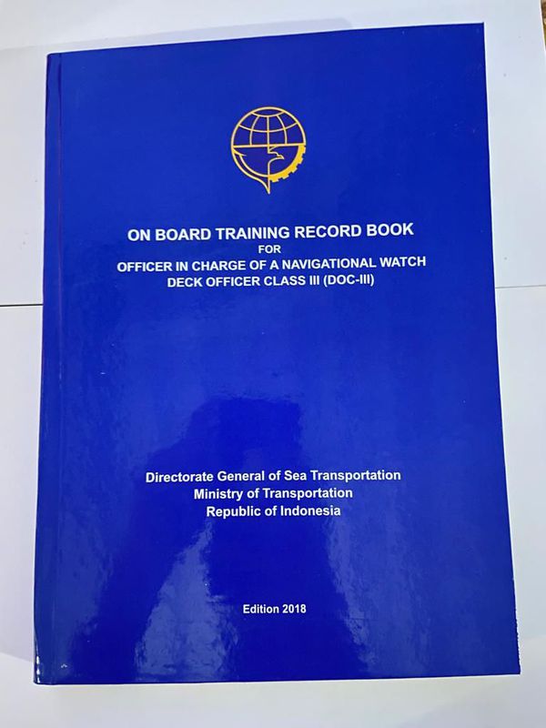 Buku Training Record Book ANT III Nautik (DOCIII)