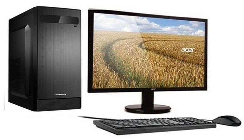 PC Desktop Rakitan Intel Core i7 12700 16gb 250gb SSD 1Tb HDD GT730 22 inch