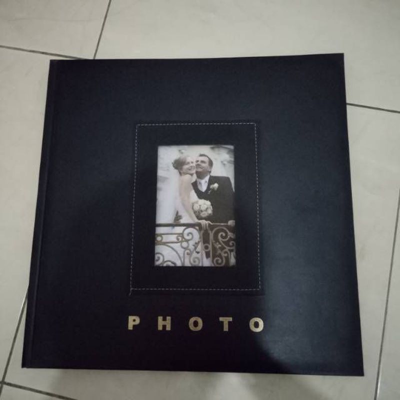 Album Fotografico Artigianale 35x35 Cm – 60 Fogli – Design Mondrian Composition II – Made In Italy