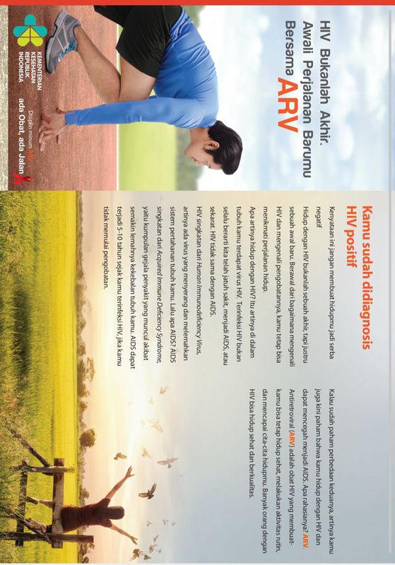 Leaflet ( Brosur) HIV