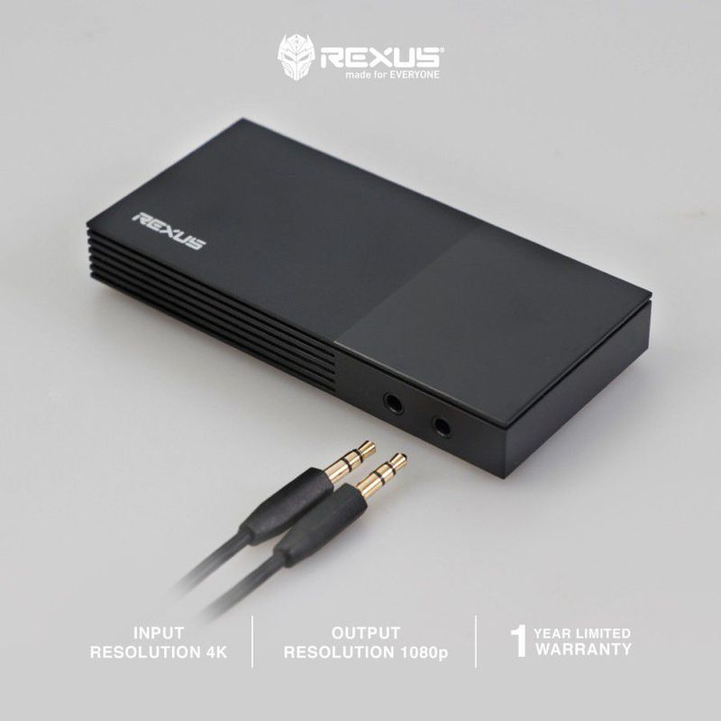 REXUS HD200 HDMI 4K Video Capture Card for Streaming