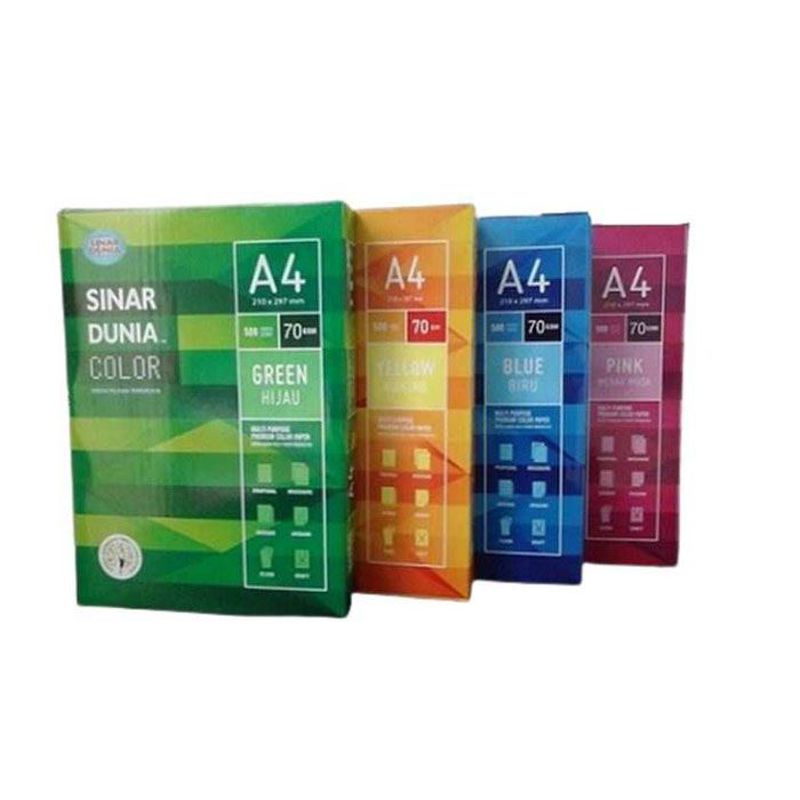 Kertas Warna A4 - Biru