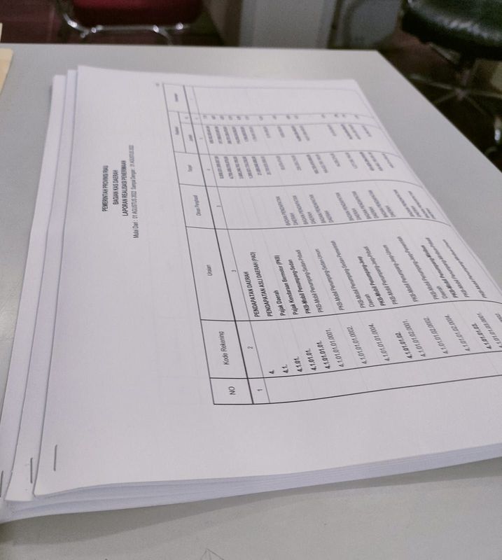 Cetak Lampiran Hasil Rekonsiliasi Cetak Lampiran Hasil Rekonsiliasi