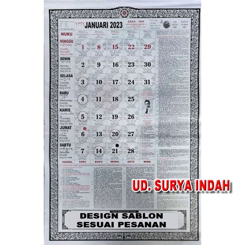 KALENDER DINDING