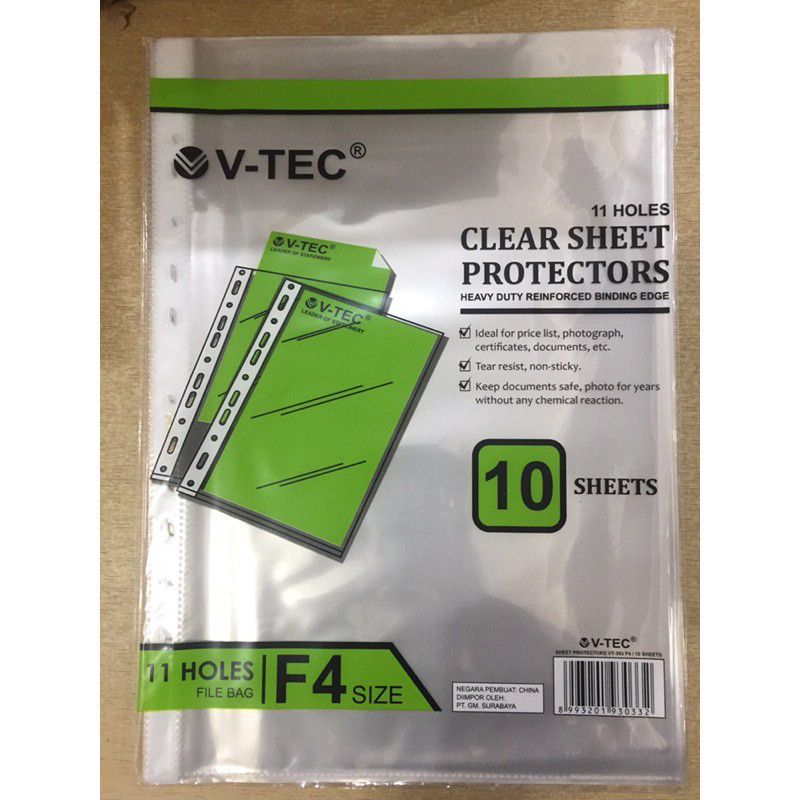 Map Sheet Protector Vtec f4