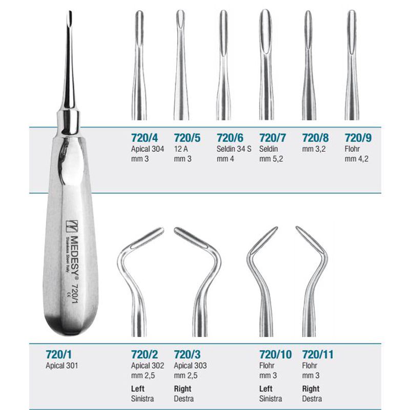 HTI #48 X-Large Distal Angled Elevator – Surgical Grade Dental Extraction Instrument