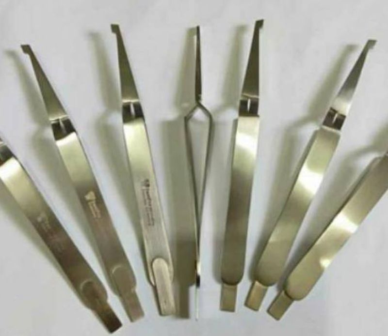 Pinset dental gigi Perfect stainless steel