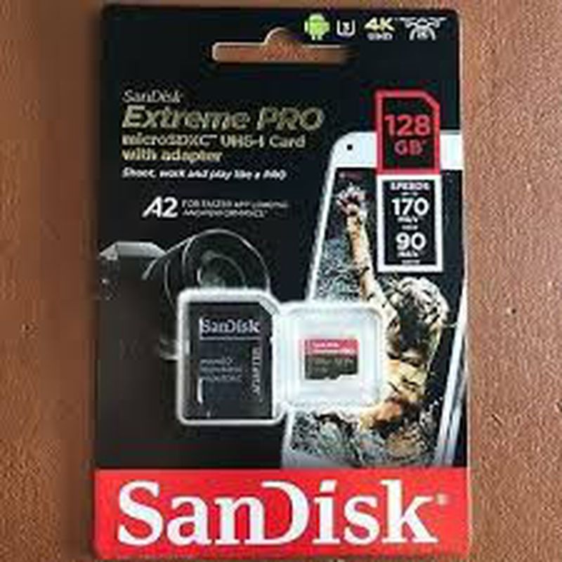 Memory Card Sandisk 128 Gb
