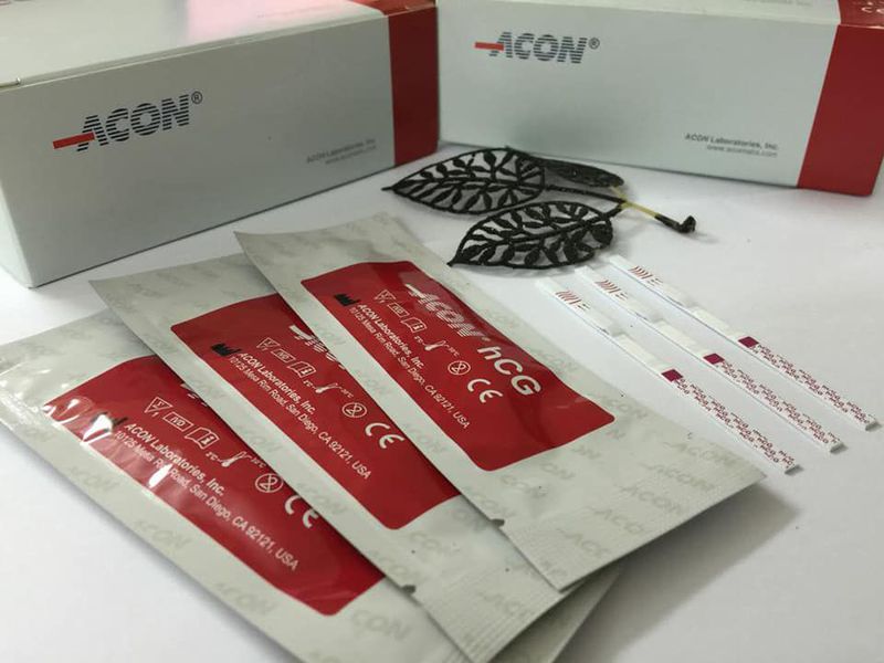ACON hCG Pregnancy Rapid Test Strip (50 test/box)
