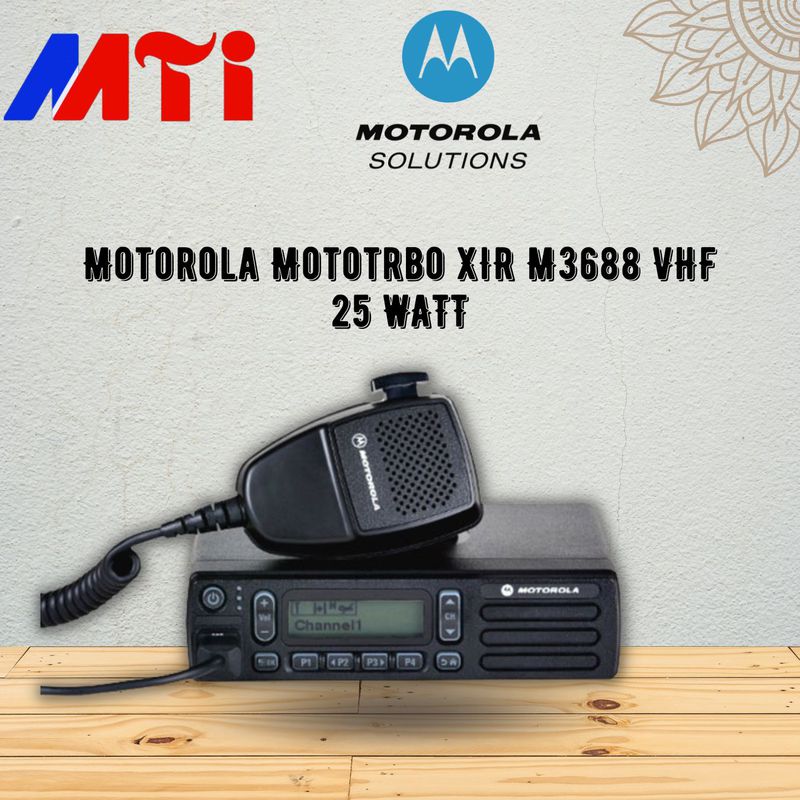 Rig Motorola Xir M W Vhf Mhz