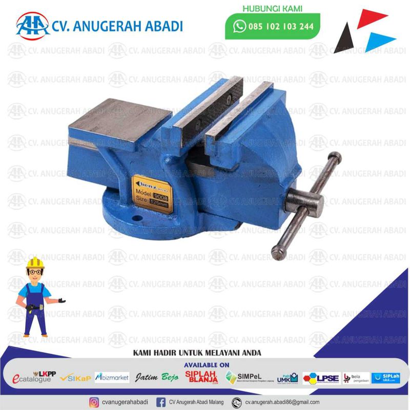 Catok Besi Ragum / Ragum Besi Meja / Ragum Besi 5