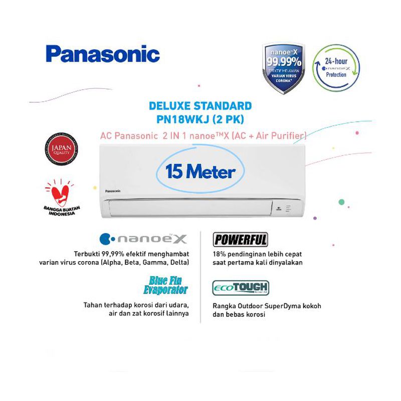 PANASONIC AC + AIR PURIFIER 2 PK