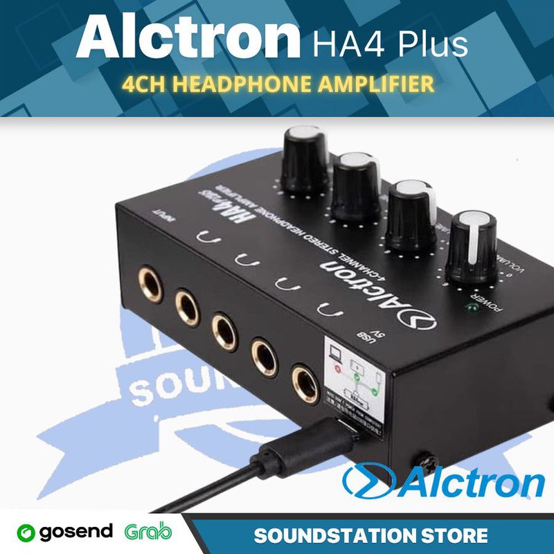 Alctron HA4 Plus Headphone Amplifier