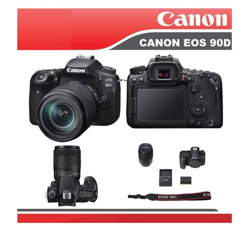 Canon EOS 90D Kit 18-55mm IS USM Camera DSLR