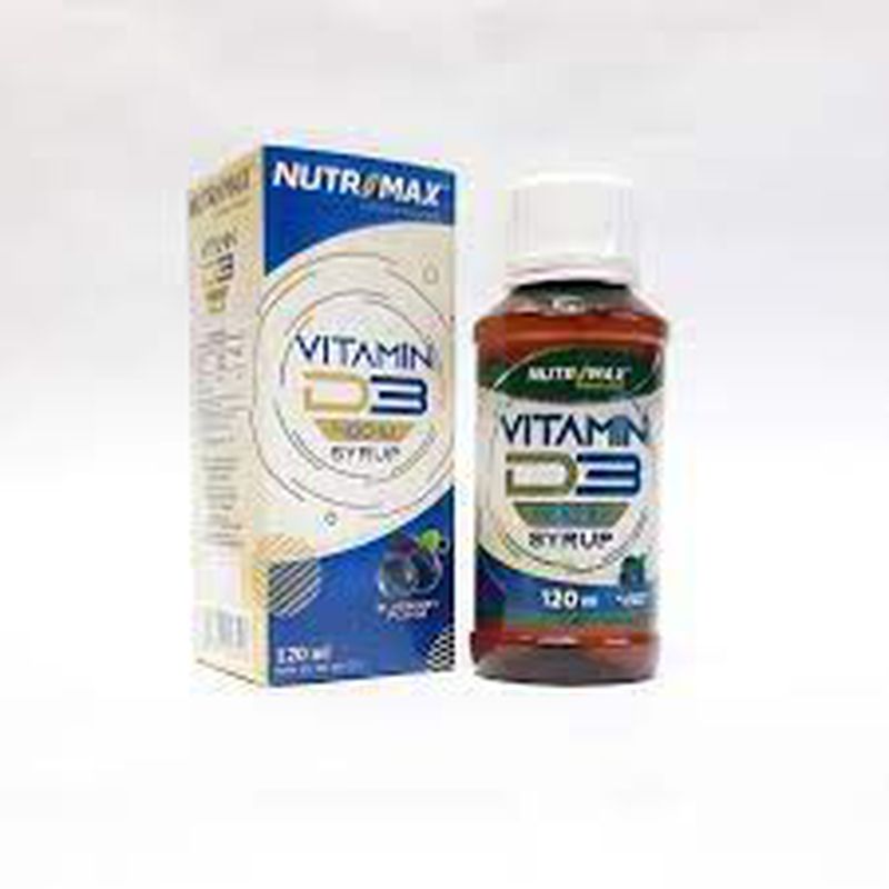 NUTRIMAX VITAMIN D3 400 IU SYRUP 120ML