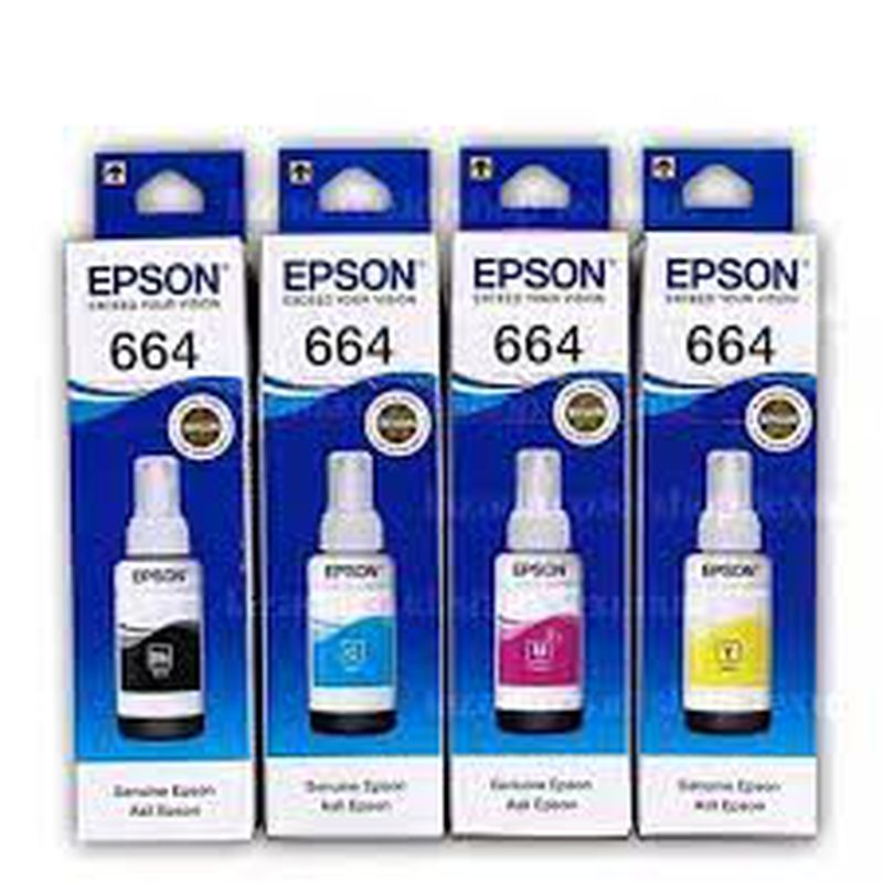 TINTA EPSON 664 BERMACAM WARNA - Merah