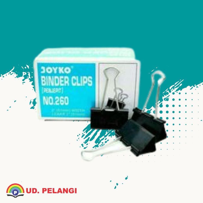 Binder Clip Joyko No Hitam