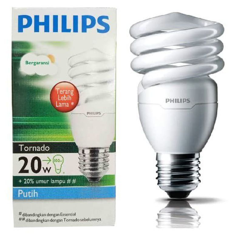 Bola Lampu Philips 20watt