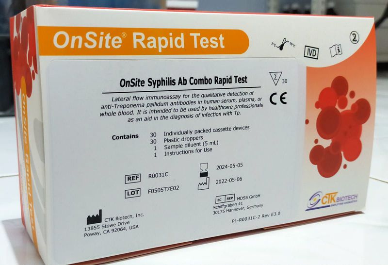 OnSite Syphilis Ab Combo Rapid Test