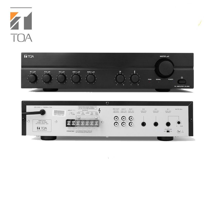 POWER AMPLIFIER MIXER TOA ZA-2060