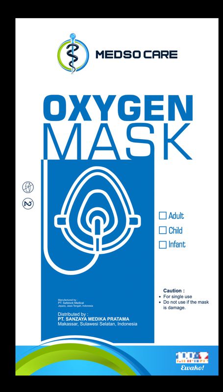 MEDSO CARE OXYGEN MASK REBRETHING - Infant