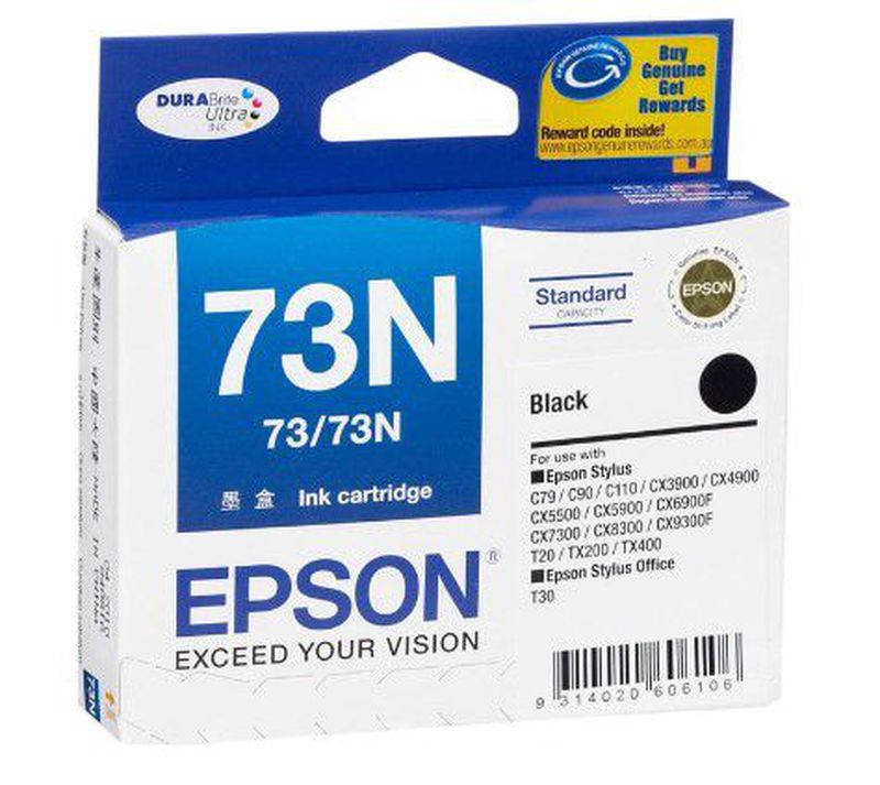 Epson 73N (TX111) Black - 73N-BK
