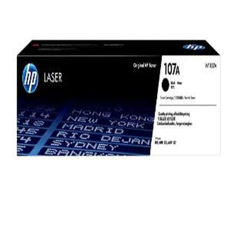 HP 107A BLACK ORIGINAL LASER TONER CARTRIDGE