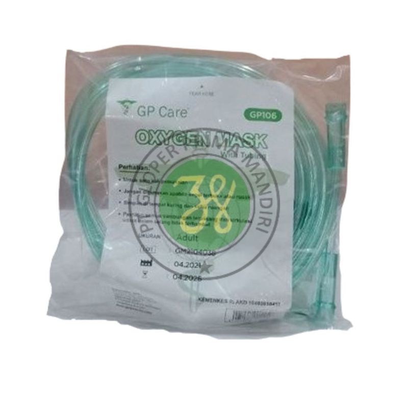 Masker O2 Dewasa GP Care