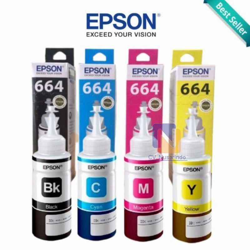 Tinta Printer 664 Colour set