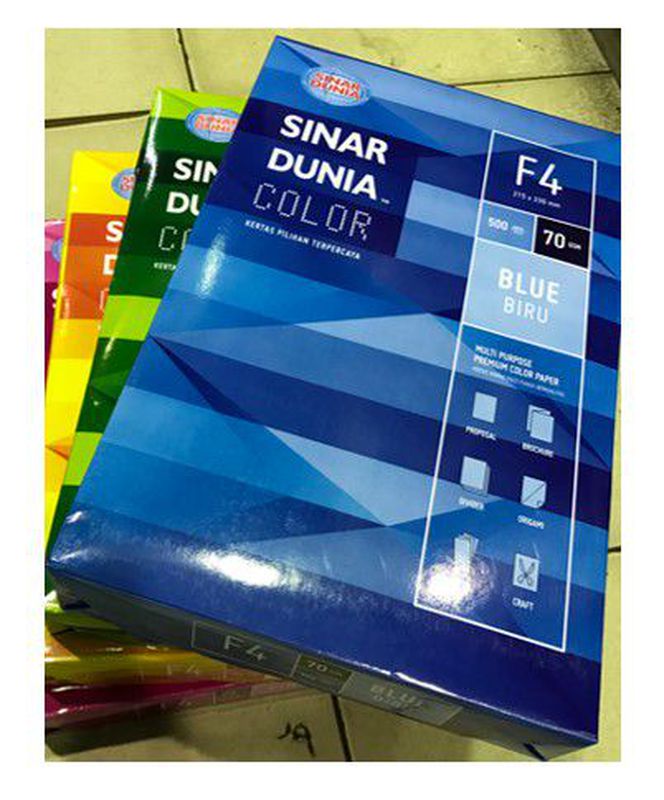 Kertas F4 Biru